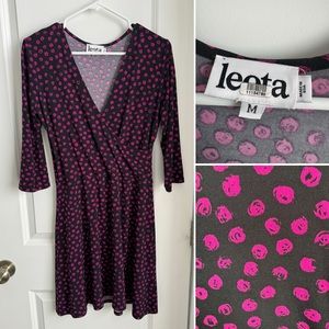 Summery faux wrap Leota dress